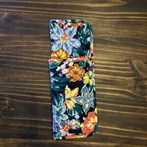 Vera Bradley Happy blooms Quilted Curling & Flat Iron Hot Tool Slip Case